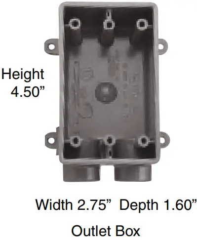 PENTAIR Color Sync Controller Color LED Pool Lights - Outlet Box