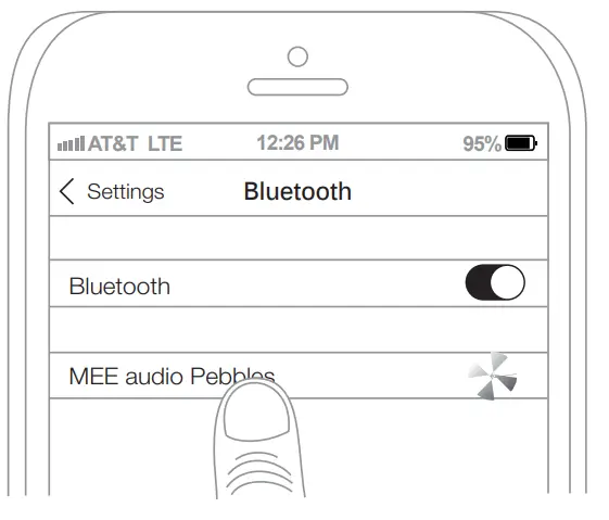 MEE Pebbles Truly Wireless Earbuds - Clear Pairings2