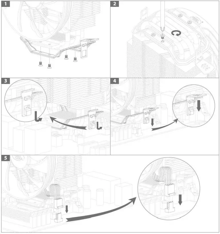 DEEPCOOL GAMMAXX 300 FURY CPU Cooler-fig1