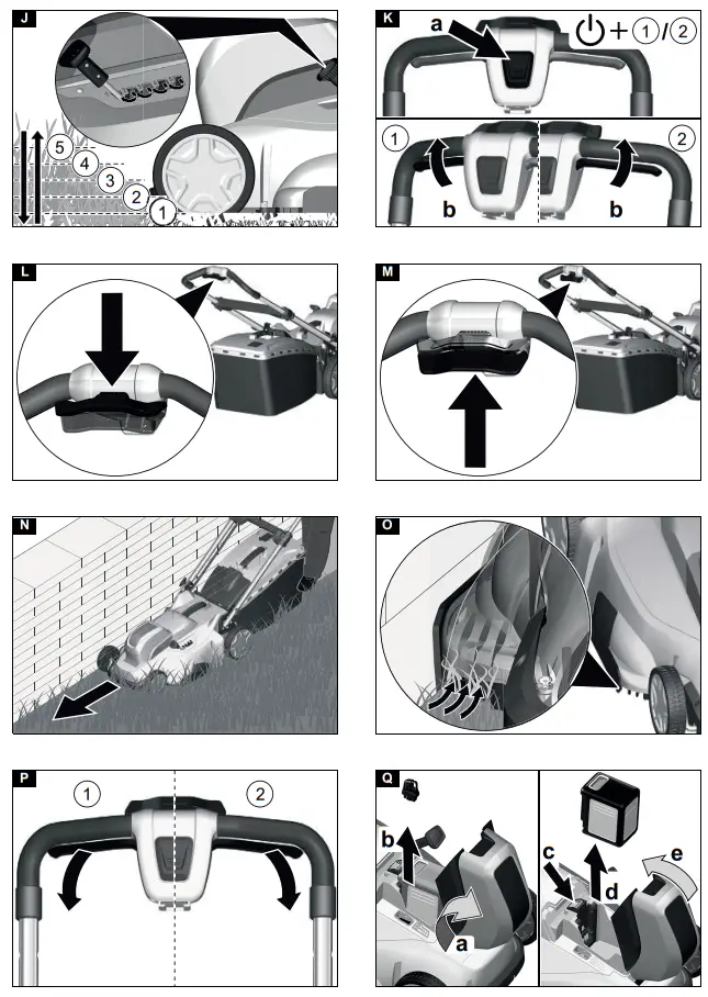 KARCHER LMO 36 46 Battery Lawn Mower - Figure 2