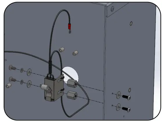 carmanah G Series AC, Solar Cabinet - Door Switch Kit 1
