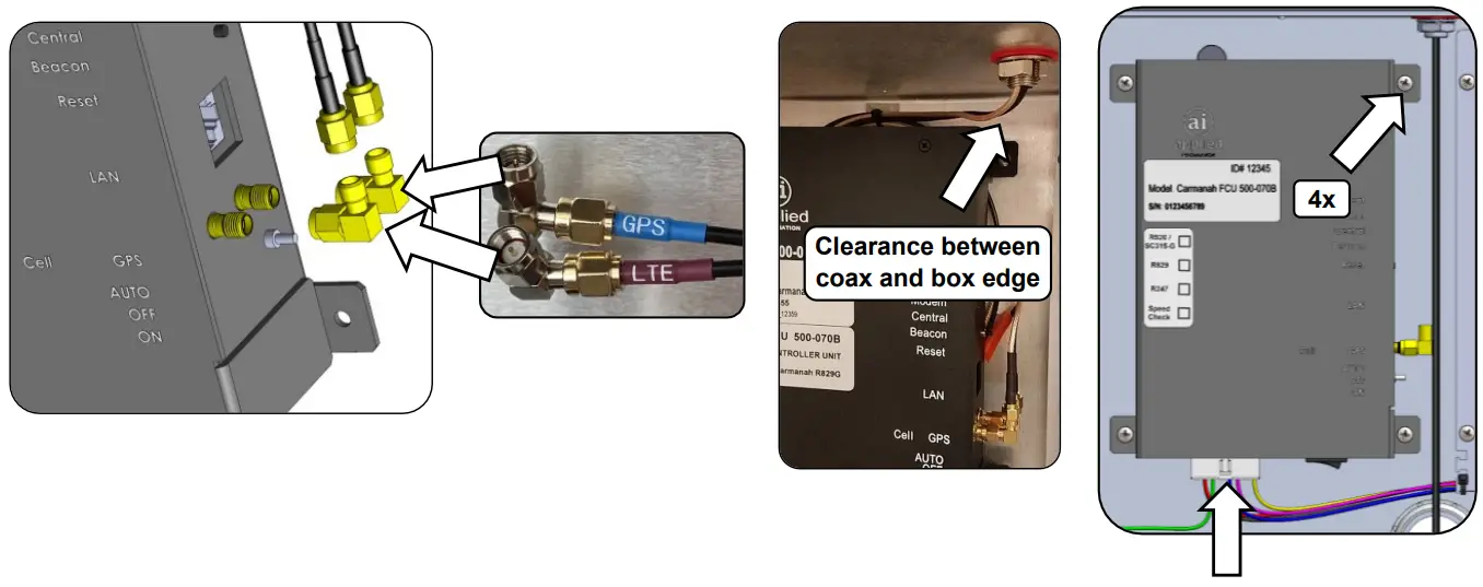 carmanah G Series AC, Solar Cabinet - Door Switch Kit 6