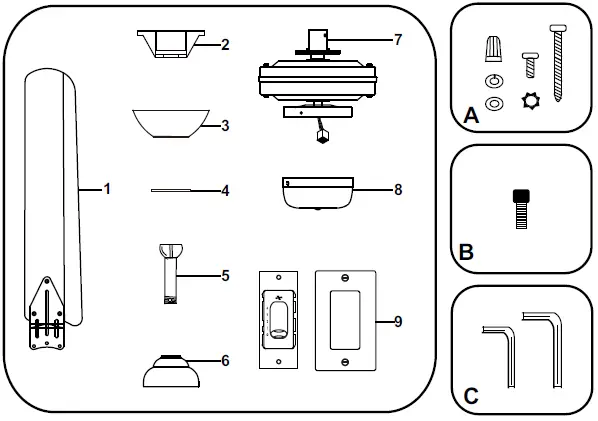 minkaAire-F729-STEAL-54-Inch-3-Blade-Indoor-Ceiling-Fan-fig- (1)