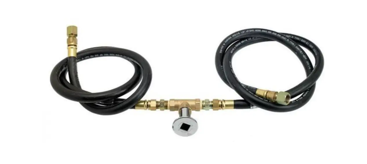 American Fire Glass Fire Pit Natural Gas Installation Kit Installation Guide