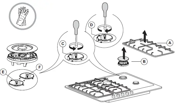 Hotpoint-PC-750-T-2600-W-Traditional-Gas-Hob-fig-12