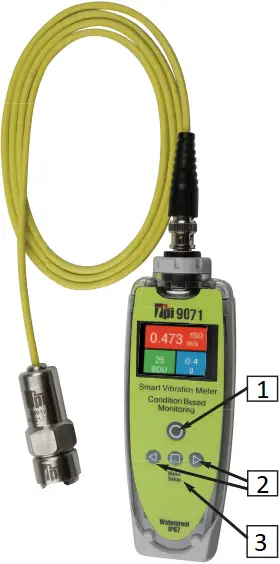 TPI 9071 Smart Vibration Meter 1