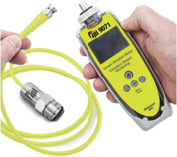 TPI 9071 Smart Vibration Meter - operation 1