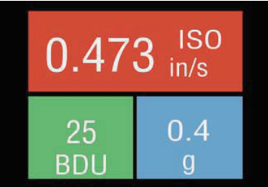 TPI 9071 Smart Vibration Meter - operation 2