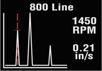 TPI 9071 Smart Vibration Meter - operation 5a