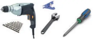 Hand tools required