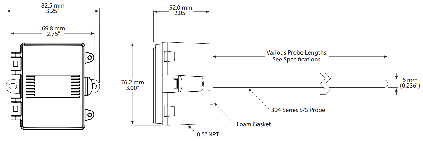 Honeywell PT100 HTSAP All Purpose Temperature Sensor - Temperature Sensor