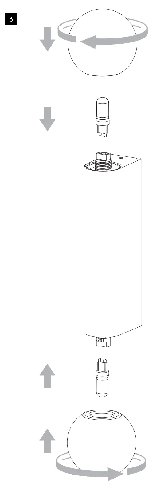 astro AX5906 Ortona Twin Matt Black Bathroom Wall Lamp - fig 1