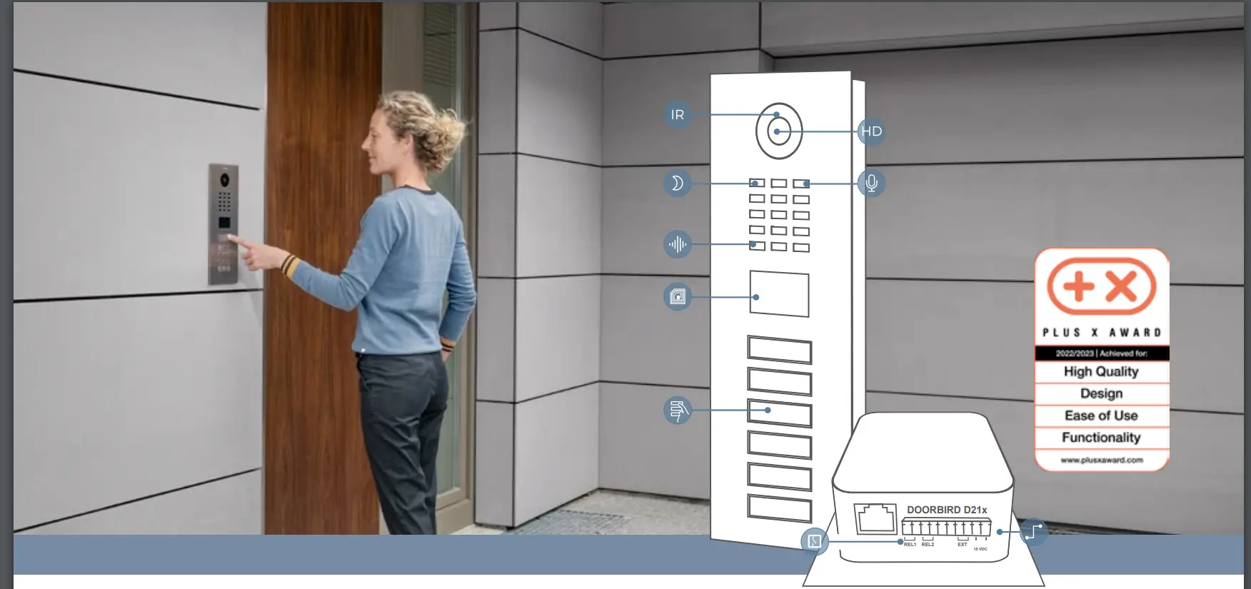 DoorBird D2106V IP Video Door Station