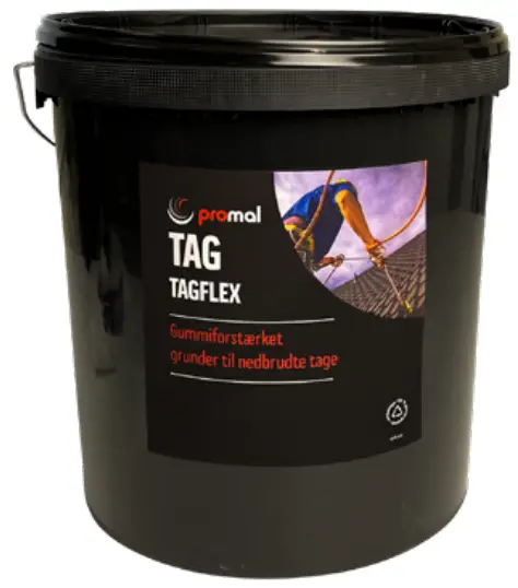 Promal 459-094513 Tagflex Rubber Enhanced Aqueous Roof Paint -