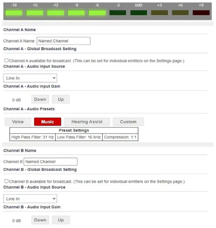 WILLIAMS AV IR M1 IR Infrared and Wi-Fi Assistive Listening System - fig 14