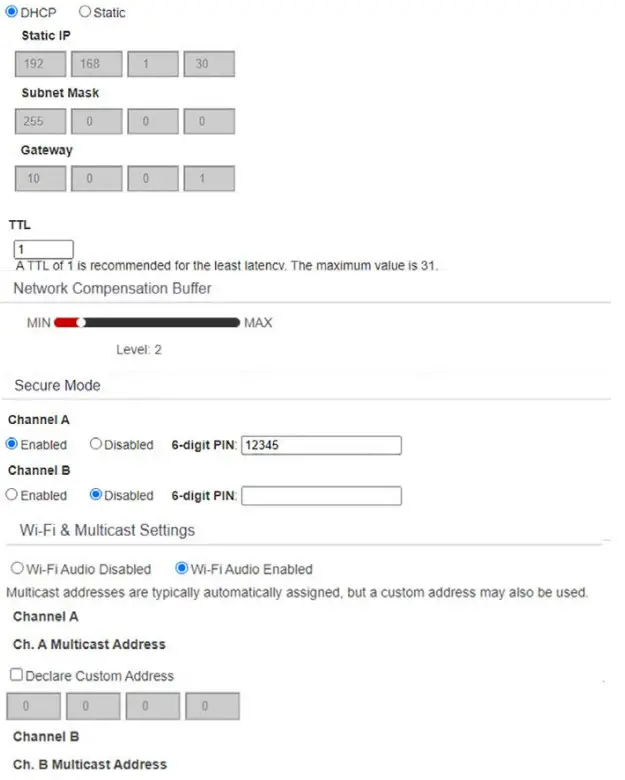 WILLIAMS AV IR M1 IR Infrared and Wi-Fi Assistive Listening System - fig 17