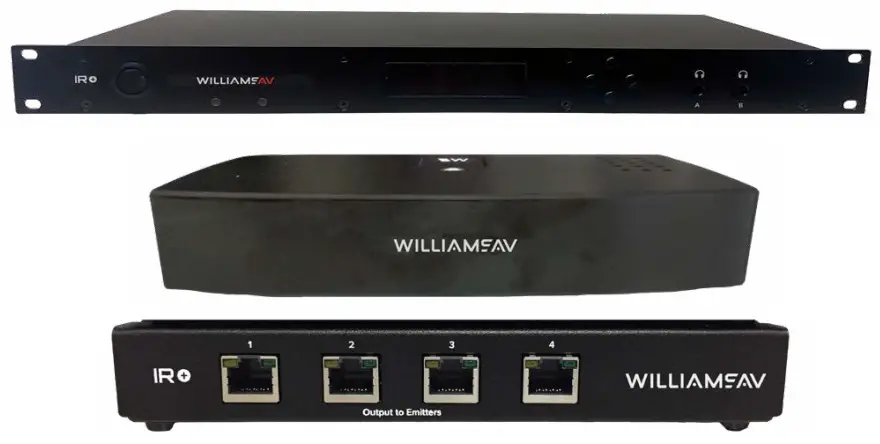 WILLIAMS AV IR M1 IR Infrared and Wi-Fi Assistive Listening System