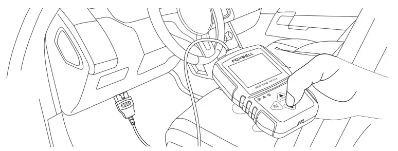FOXWELL NT201 Scanner Check Engine Light Car Code Reader - updating2