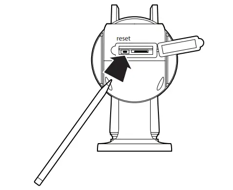 PHILIPS QSG 3000-series Home Safety outdoor Camera - starts