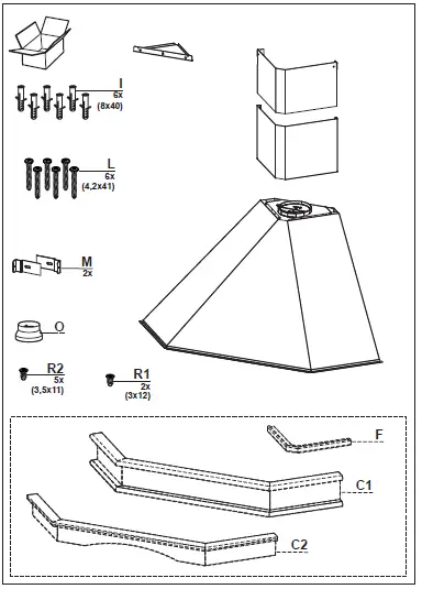 FRANKE FCC 90 O2 EGC Country Wood 01