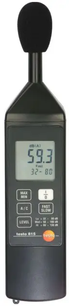 testo 815 Sound Level Meter
