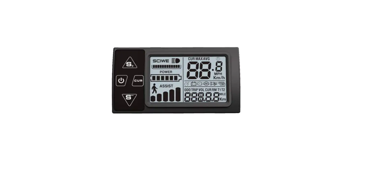 Sciwil S861-lcd Electric Bike Smart Display User Guide