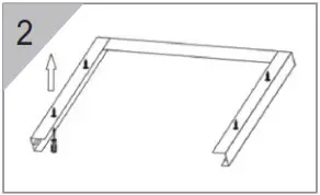 POWER LITE LED LPE28W 60SQ CC LED Light Panel - Installation Steps 6
