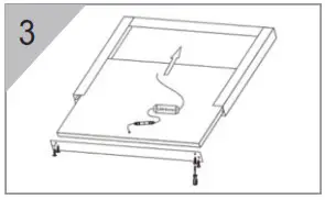 POWER LITE LED LPE28W 60SQ CC LED Light Panel - Installation Steps 7