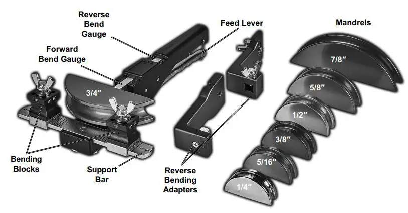 DOYLE-58674-Premium-Ratcheting-Tube-Bender-Kit-FIG-1
