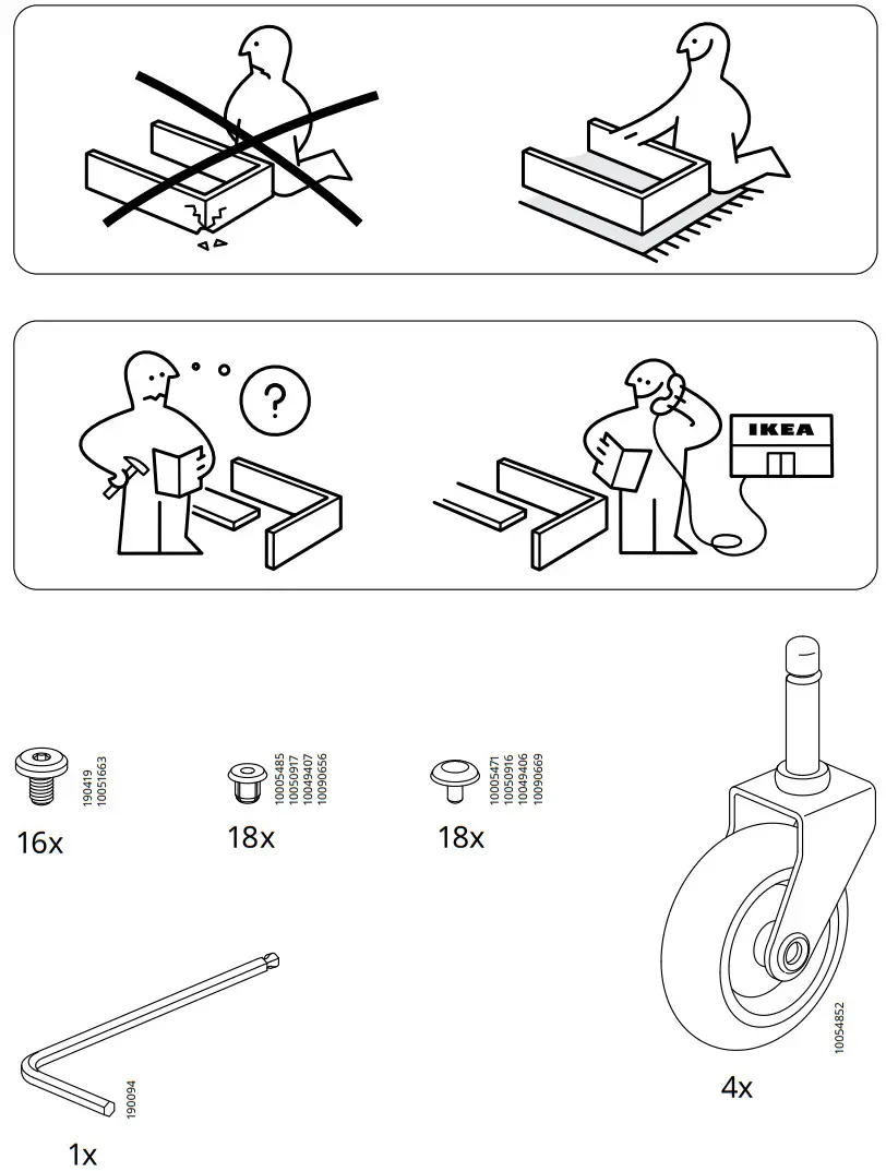 NISSAFORS Utility Cart Black - fig