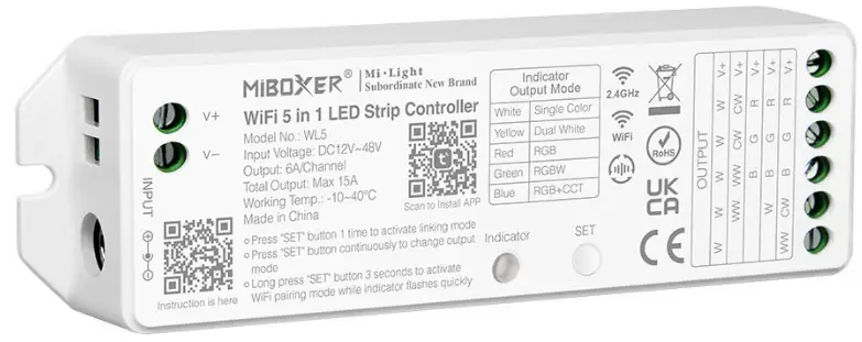 MiBOXER-WL5-WiFi-5-Inch-1-LED-Strip-Controller-PRODUCT