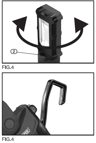 DRAPER D20ILF3W D20 20V LED Flexible Inspection Light 5
