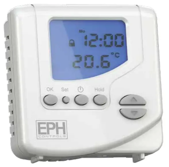 EPH CONTROLS CDTP2 Hardwired Room Thermostat -