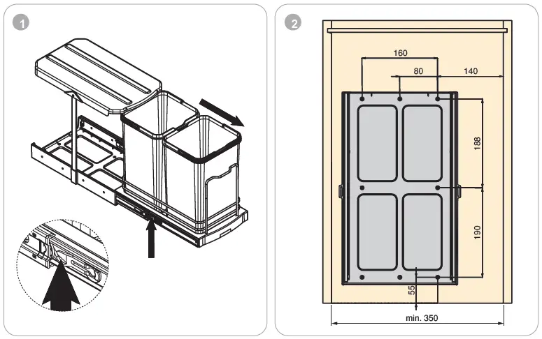 emuca-RECYCLE-20x20L-Recycling-Bins-for-Kitchen-fig- (1)