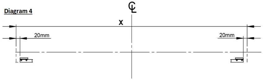atlanta BATHROOMS BA138 Basin Units - DIagram 2