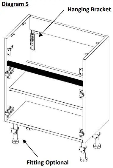atlanta BATHROOMS BA138 Basin Units - DIagram 3