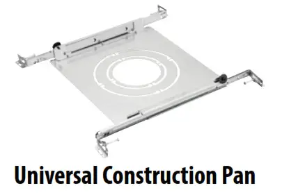 LITHONIA LIGHTING 4JBK SQ Direct Wire LED Recessed Downlight - fig 2