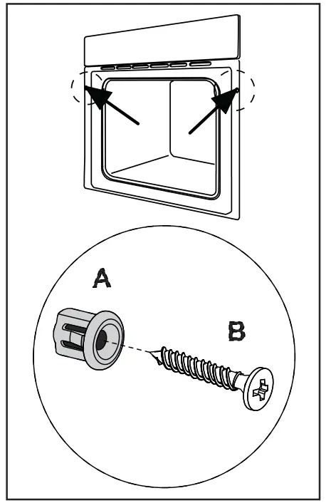 Residentia Group GGSO605MB Built In Oven - CABINET