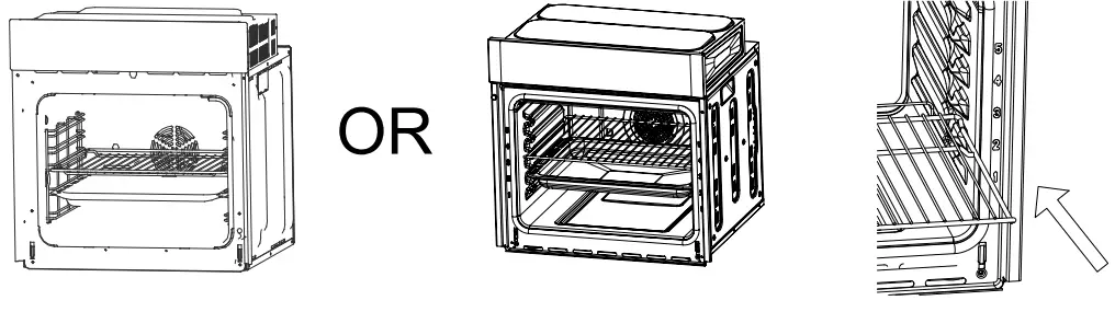 Residentia Group GGSO605MB Built In Oven - WARNING