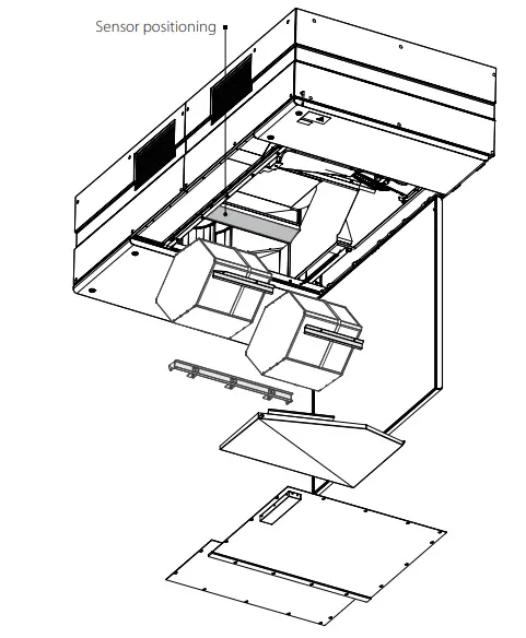 Sensor mounting (not included in the delivery set)