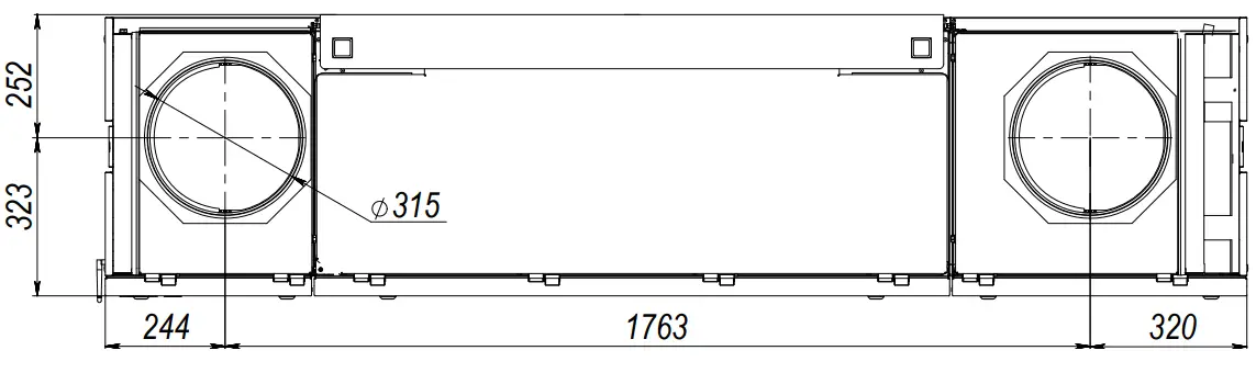 Overall And Connecting Dimensions [mm]