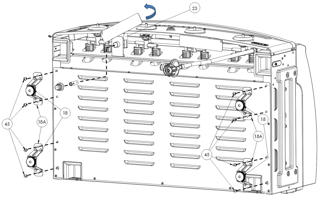 HALO HZ 1001 XNA Elite4B 8 Zone Outdoor Black Griddle - Description 9