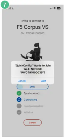 permobil QuickConfig Power Wheelchair Configuration - First time tutorial6