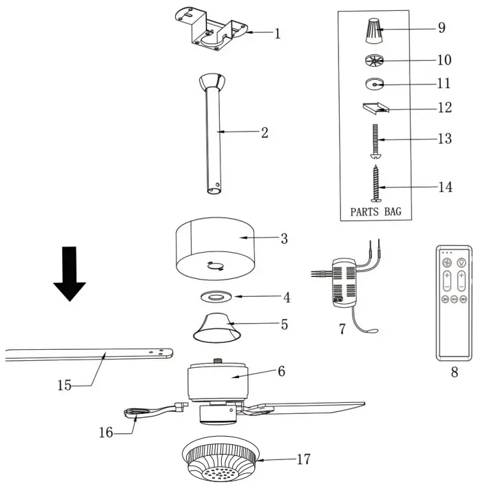 Breezary 27013 52 Inch Ceiling Fan -REVIEW