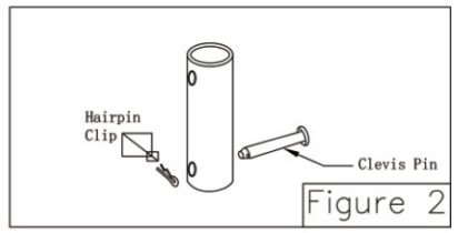 Breezary 27013 52 Inch Ceiling Fan - hairpin clip