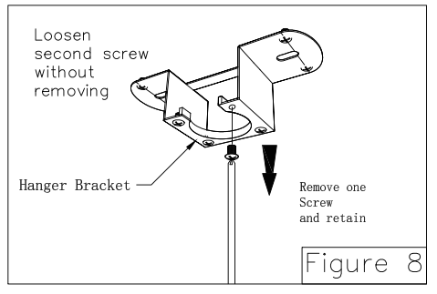 Breezary 27013 52 Inch Ceiling Fan -shoulder screws
