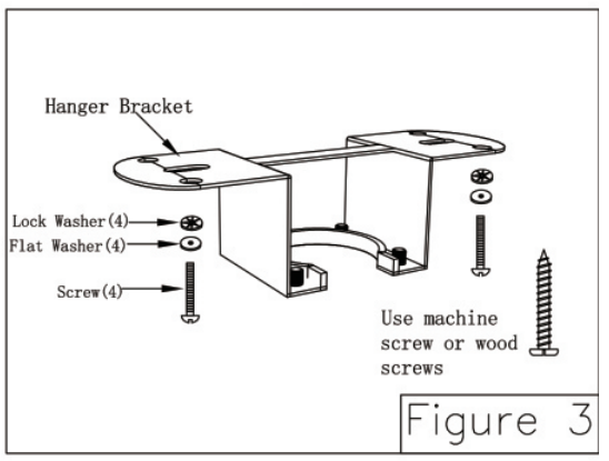 Breezary 27013 52 Inch Ceiling Fan -washers