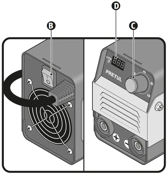 PRETUL SOIN 101MP Inverter Welder - Welding