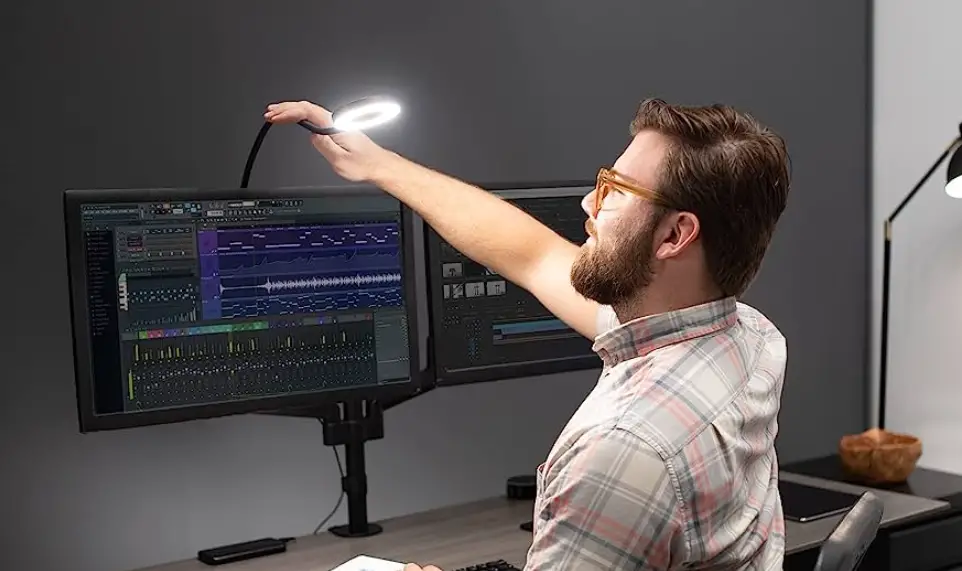 V I V O Desk-ltva1 Vesa Mountable Gooseneck Lamp Instruction Manual V I V O Desk-ltva1 Vesa Mountable Gooseneck Lamp Instruction Manual