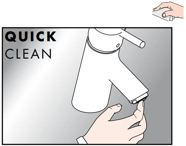 AXOR Citterio 39010000 Single Lever Washbasin Mixer - Clean